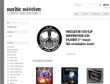 Tablet Screenshot of nordicmission.net